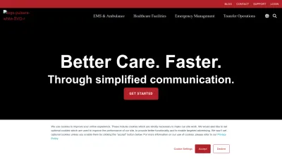 Screenshot preview of pulsara.com