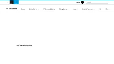 Screenshot of Apstudents.collegeboard.org