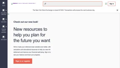 Screenshot preview of myplan.johnhancock.com
