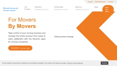 Screenshot preview of move4u.com
