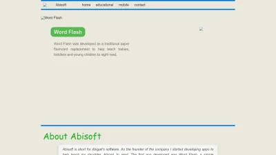 Screenshot preview of abisoft.co.za