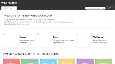 Screenshot preview of wisepilgrim.com