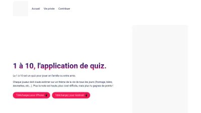 Screenshot preview of 1a10.app