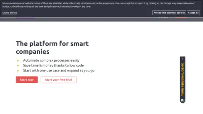 Screenshot preview of jobrouter.com