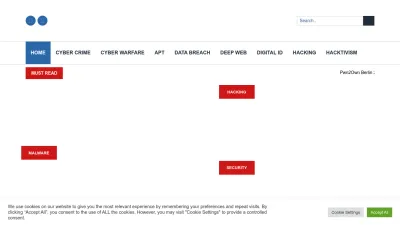 Screenshot of Securityaffairs.com