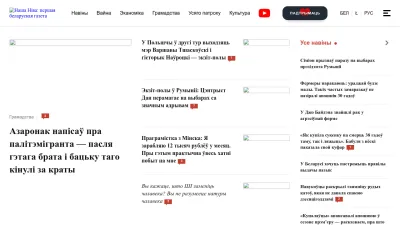 Screenshot of Nashaniva.com