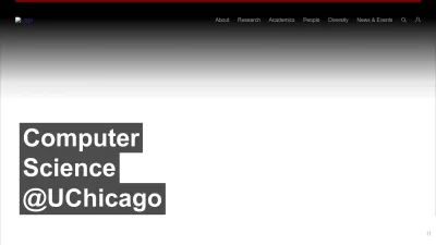 Screenshot of Cs.uchicago.edu