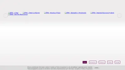 Screenshot preview of zpav.pl