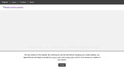 Screenshot preview of reuters.screenocean.com