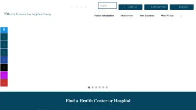 Screenshot preview of dhs.lacounty.gov