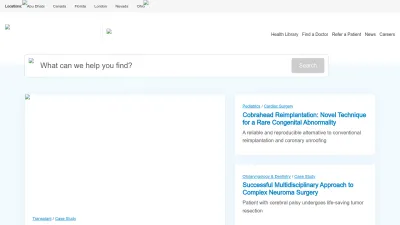 Screenshot preview of consultqd.clevelandclinic.org
