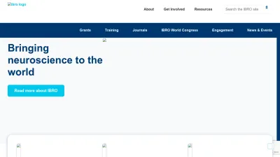 Screenshot preview of ibro.org