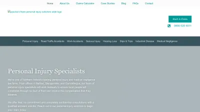 Screenshot preview of pjohare.com