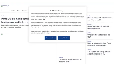 Screenshot of Citymonitor.ai
