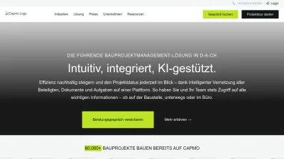 Screenshot preview of capmo.com