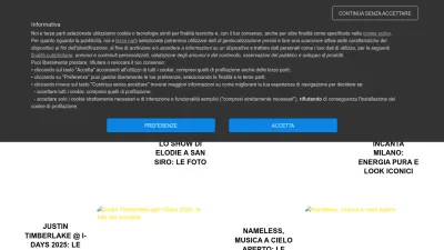 Screenshot preview of 105.net