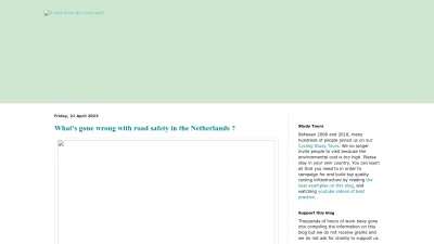 Screenshot preview of aviewfromthecyclepath.com