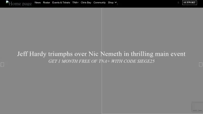 Screenshot of Tnawrestling.com