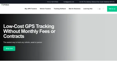 Screenshot preview of gpsbob.com