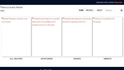 Screenshot preview of maricruzavalos.com