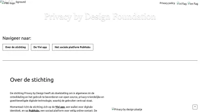 Screenshot preview of privacybydesign.foundation