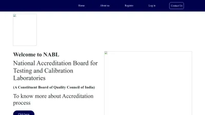 Screenshot preview of nablwp.qci.org.in