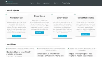 Screenshot preview of geckonization.com