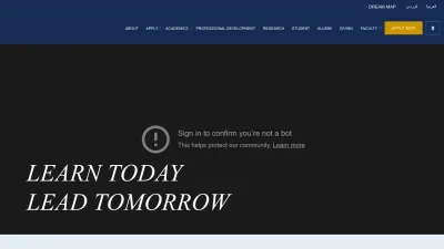 Screenshot preview of auis.edu.krd