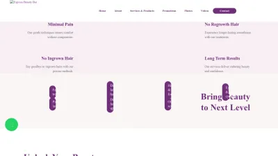 Screenshot preview of expressbeautybar.com.my