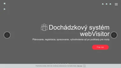 Screenshot preview of apis.sk