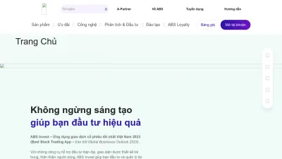 Screenshot preview of abs.vn