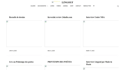 Screenshot preview of lingouf.org