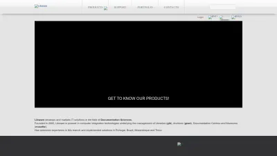 Screenshot preview of libware.pt