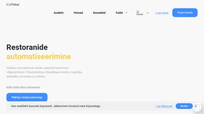Screenshot preview of jitmeal.com