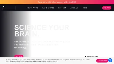 Screenshot preview of thinkiesystem.com
