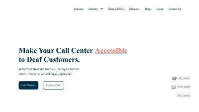 Screenshot preview of aslnow.com