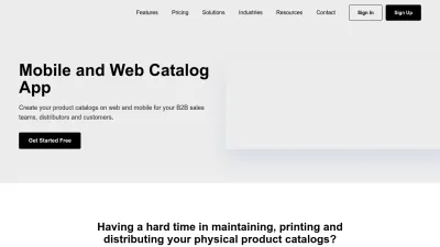 Screenshot preview of catalogbar.com