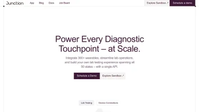 Screenshot preview of junction.com