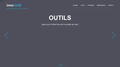 Screenshot preview of innogam.fr