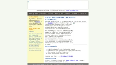 Screenshot preview of mobileer.com