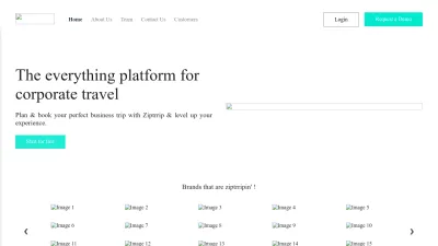 Screenshot preview of ziptrrip.com