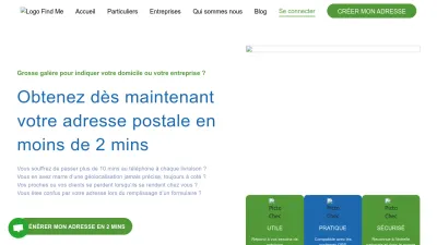 Screenshot preview of findme.house