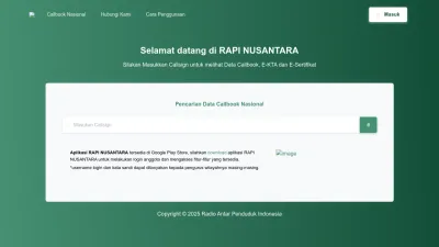 Screenshot preview of rapinasional.or.id