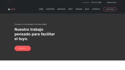 Screenshot preview of dti.ues.edu.sv