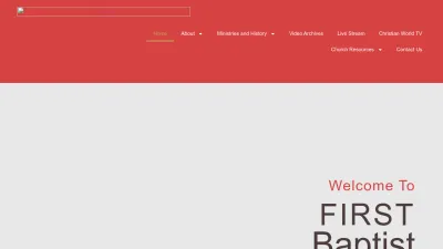 Screenshot preview of 1stbaptistgibsonton.com