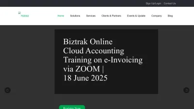 Screenshot preview of biztrak.com