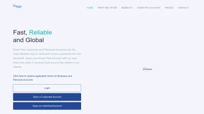 Screenshot preview of eisenpay.com