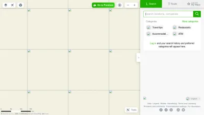 Screenshot of Mapy.com