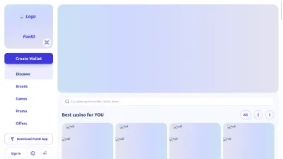 Screenshot preview of funid.com