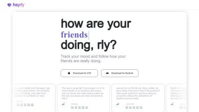 Screenshot preview of hayrly.com